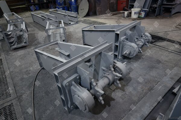 Натяжные секции для золошлакоудаления УСШ