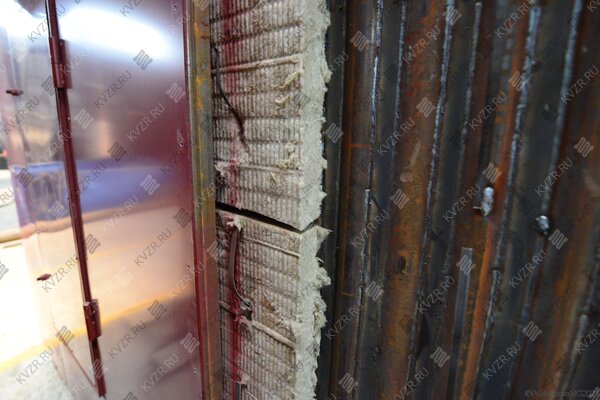 Обмуровка котла 0.93 с охлаждаемыми колосниками