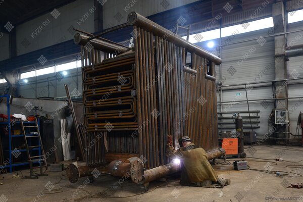 Изготовление промышленного котла КВм 3.0 МВт